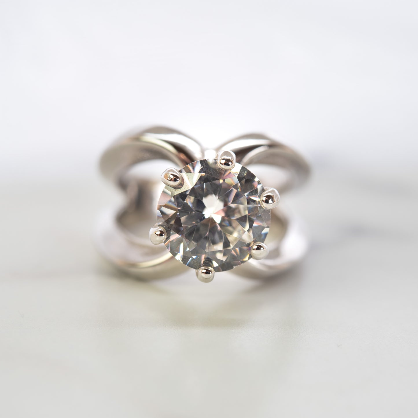 Women's Vintage 8 ct. Marquise Cut Cubic Grade AAAAA Zirconia Solitaire Engagement Style Ring 18KT Gold Electroplated
