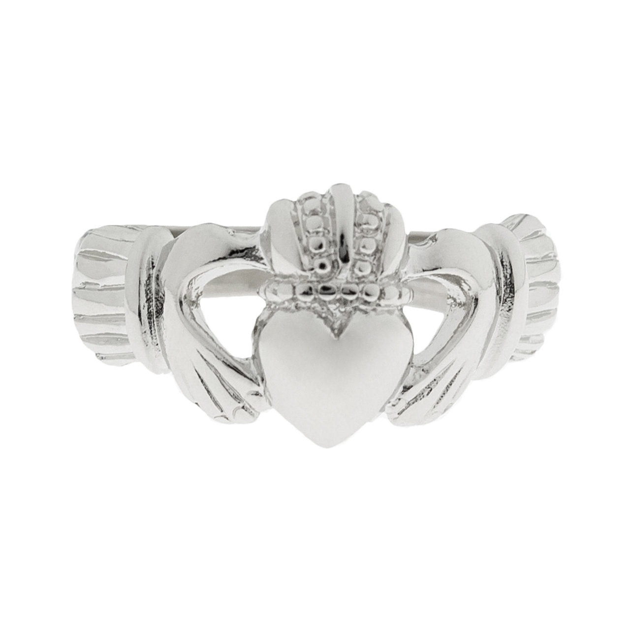 Handcrafted Vintage Ring 18k Gold Irish Claddagh Ring Antique #R1768 Antique Rings Jewelry