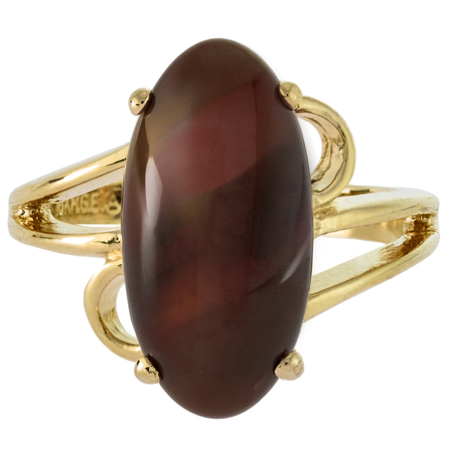 vintage-imitation-brown-coral-gold-plated-cocktail-ring
