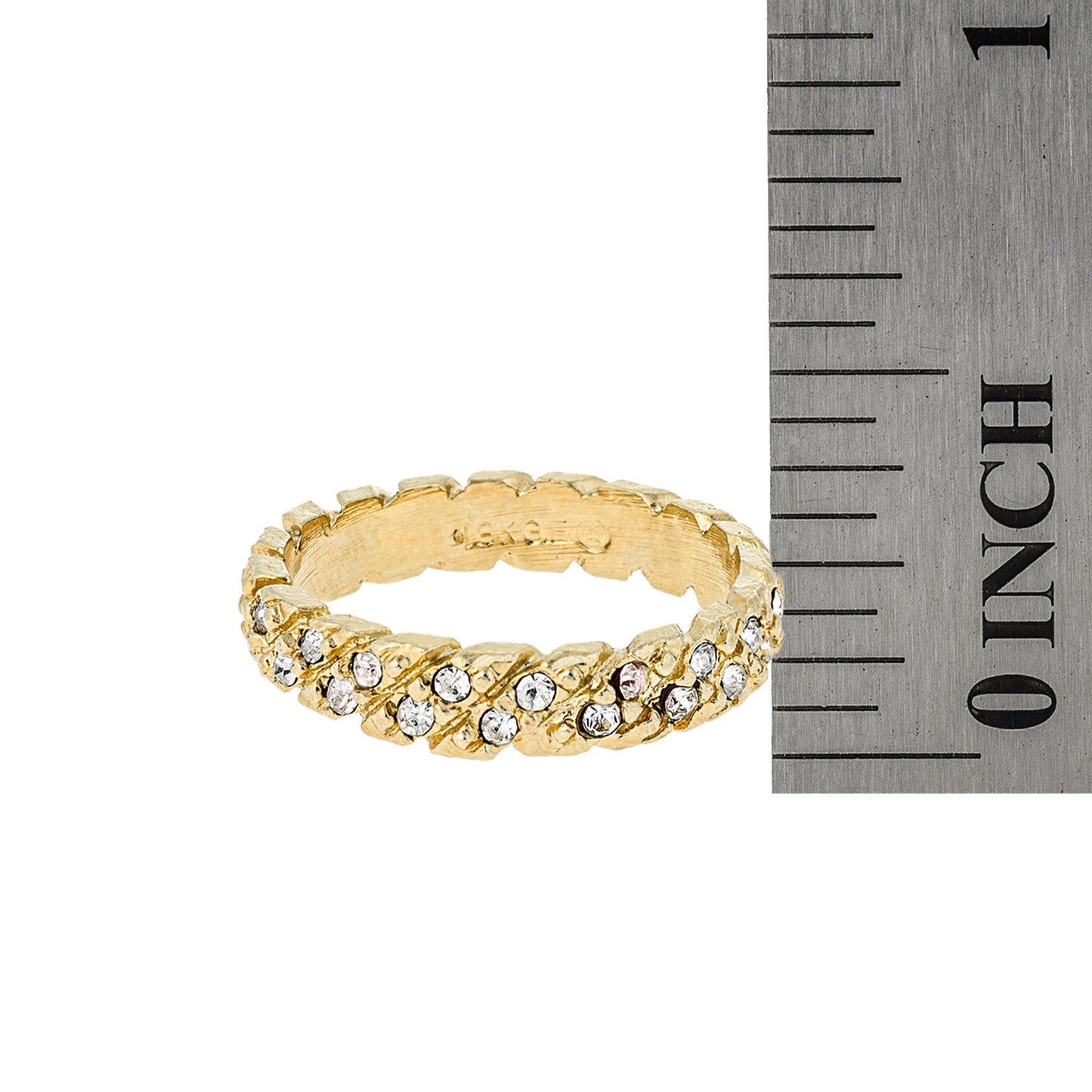 vintage-wedding-band-yellow-gold-plated-clear-Austrian-crystals