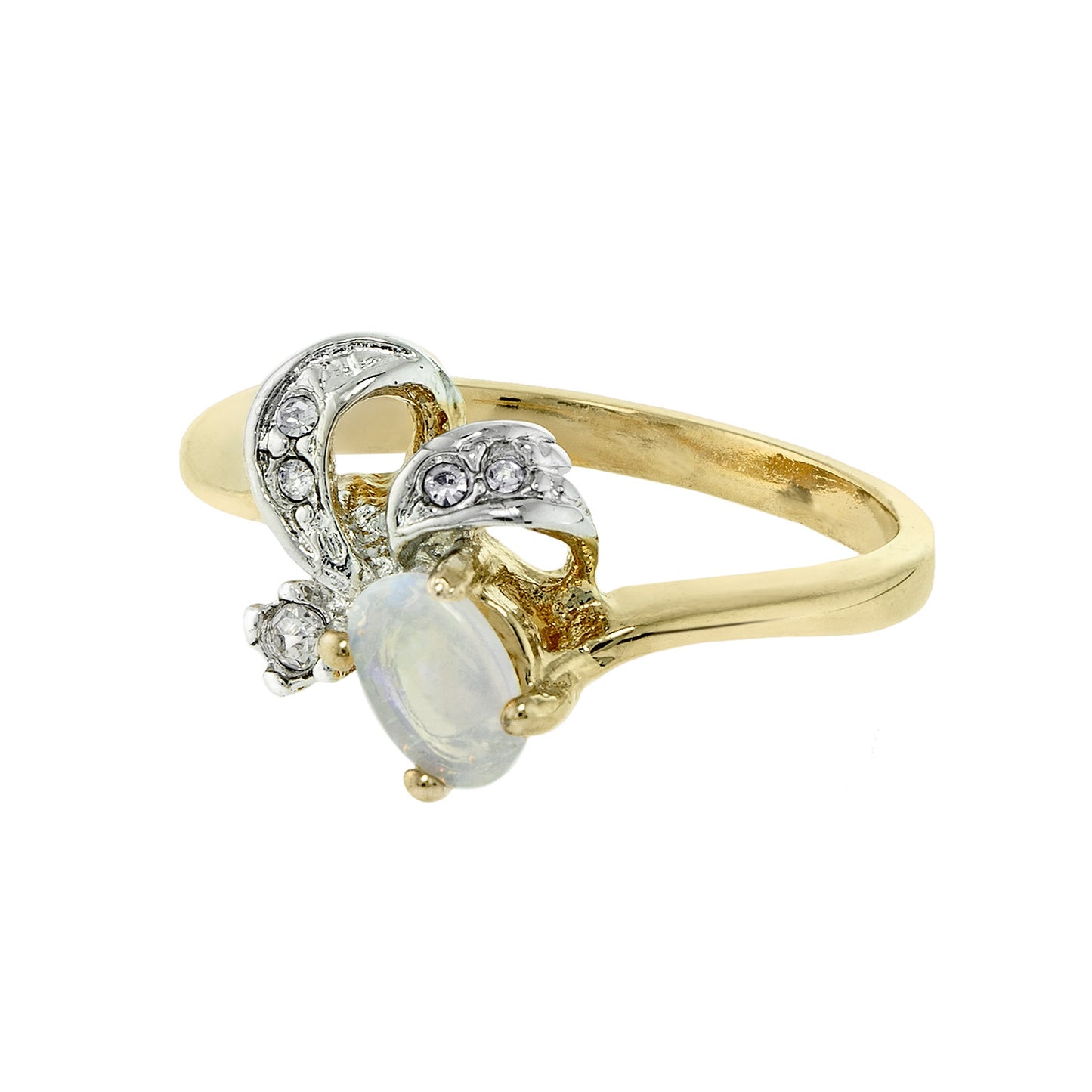vintage-genuine-jelly-opal-clear-Austrian-crystal-ring-yellow-gold-plated