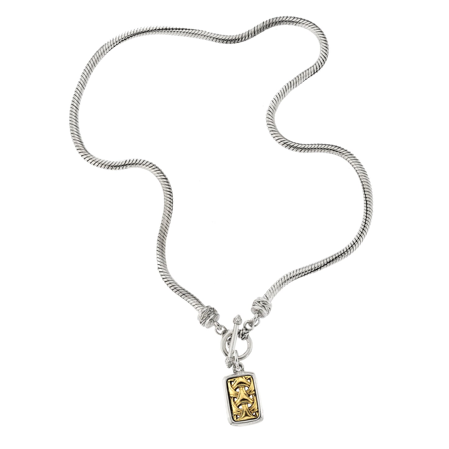vintage-yellow-and-white-gold-tone-pendant-necklace