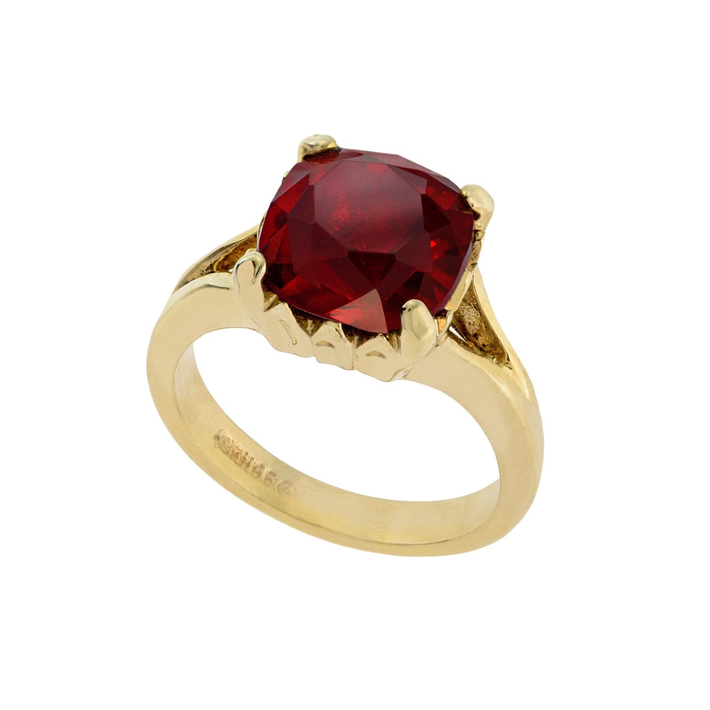 vintage-ruby-Austrian-crystal-yellow-gold-plated-ring