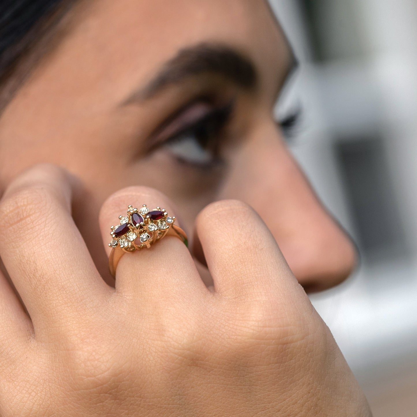 vintage-garnet-clear-Austrian-crystal-gold-plated-ring