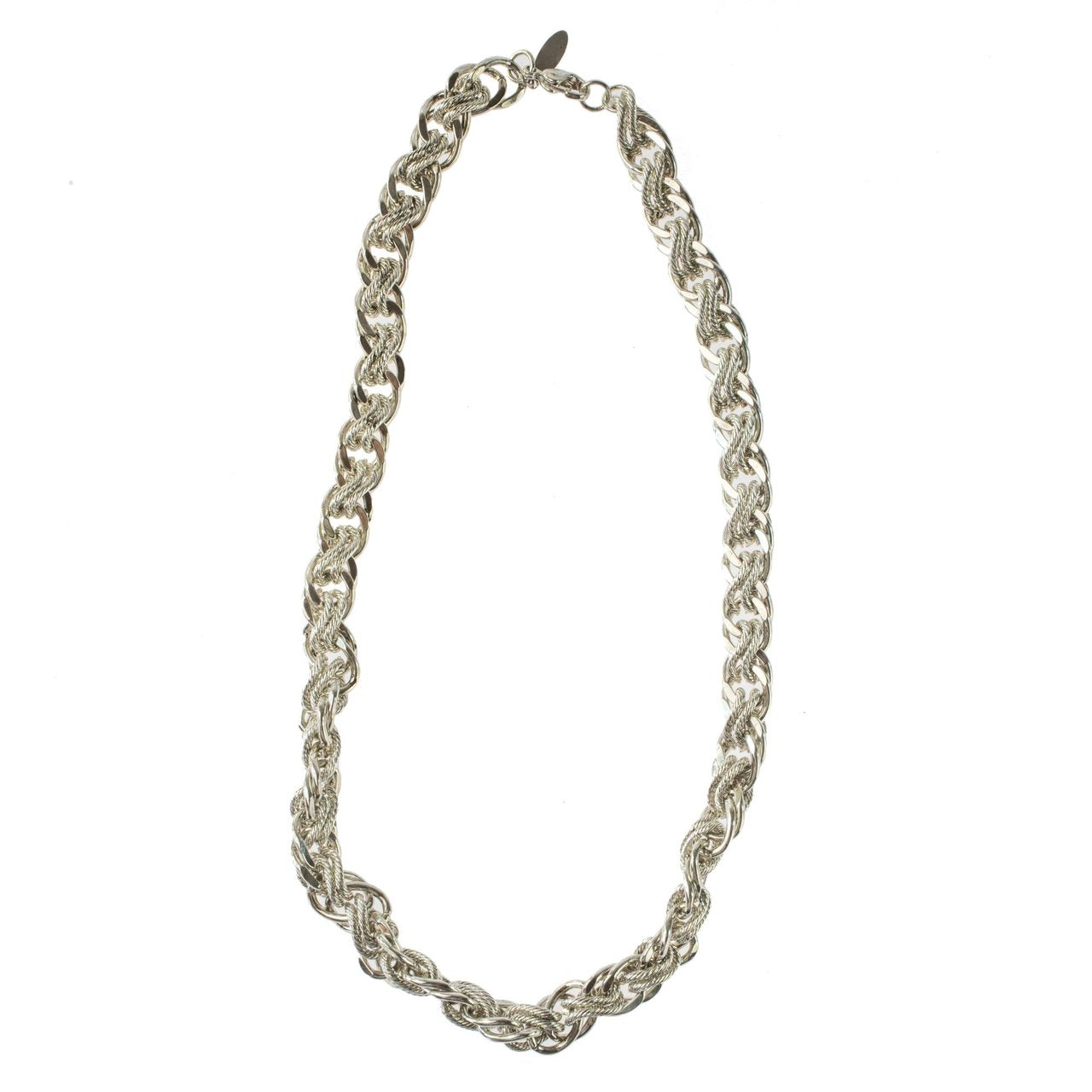 Vintage Oscar de la Renta Linked 18" Necklace