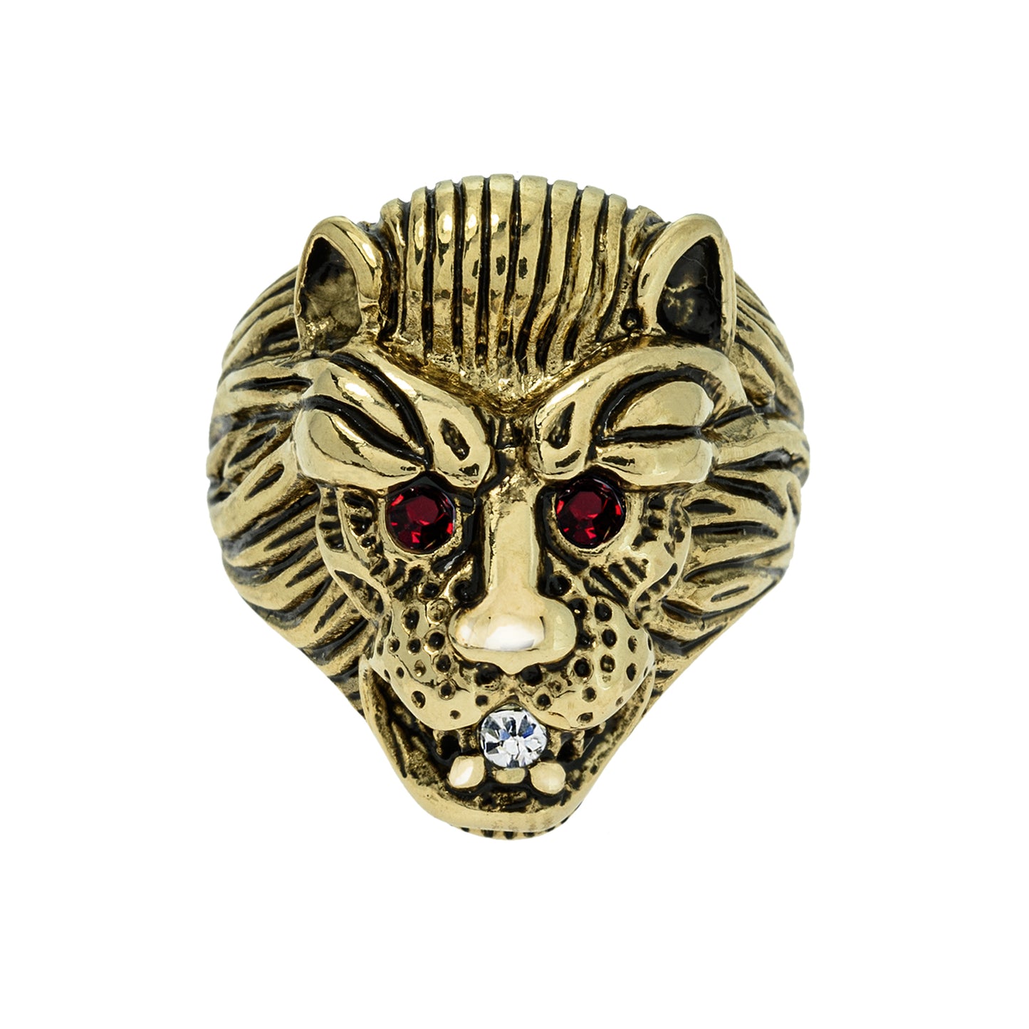 vintage-zodiac-lion-ring-ruby-swarovski-crystals-yellow-gold-plated
