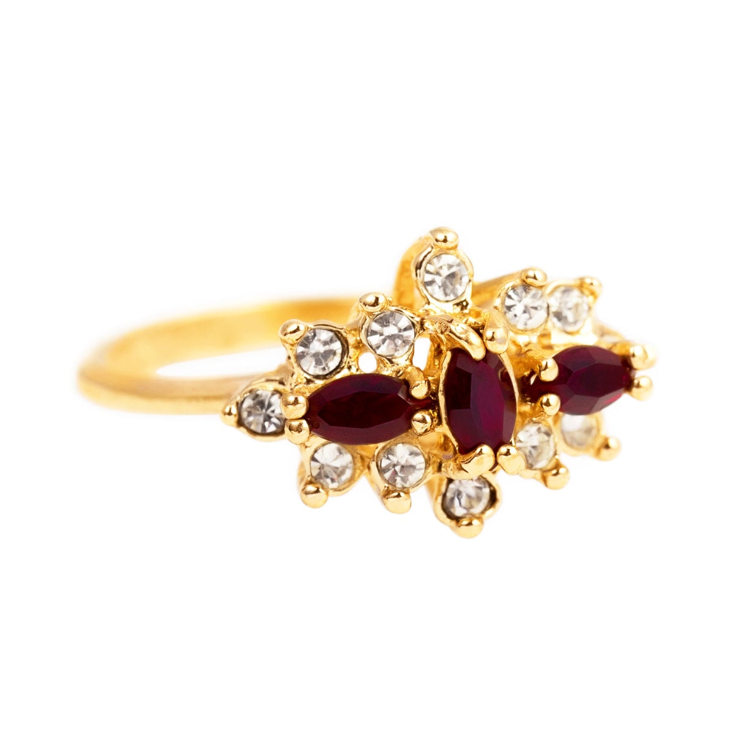 vintage-garnet-clear-Austrian-crystal-gold-plated-ring
