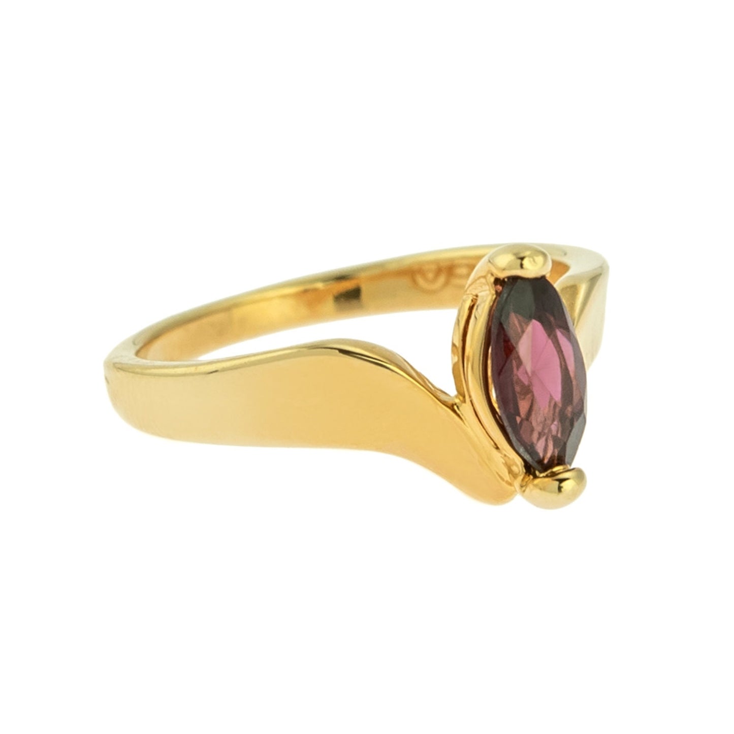 A Vintage Ring 1970s Genuine Garnet 18k Gold Birthstone Ring Antique Jewelry for Women #R2892 - Limited Stock - Never Worn