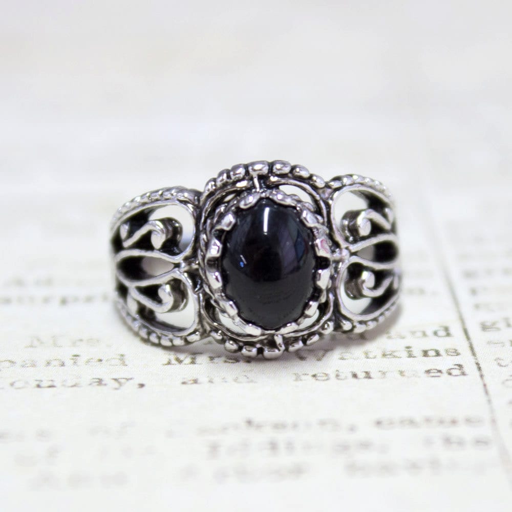 Vintage Ring Genuine Jade Ring Antique 18k Gold Womans Jewelry Handmade Cocktail Rings R142