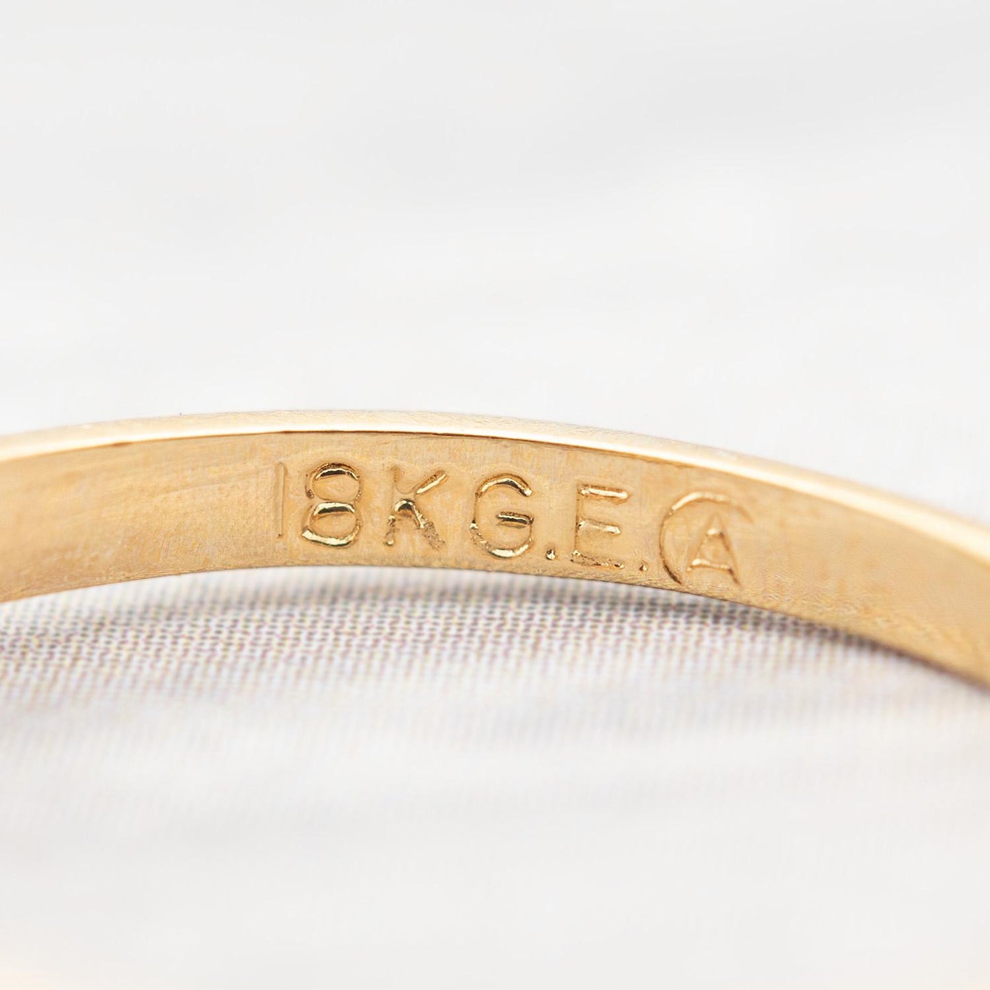 Womens Vintage 18k Gold Electroplated Ring Marquise Pink Tourmaline Cubic Zirconia and Crystal October Birthstone Ring