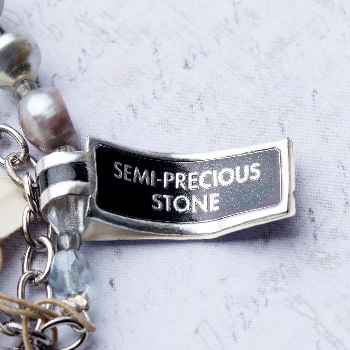 Vintage Oscar De La Renta Beautiful Freshwater Pearls and Crystal Necklace Antique Jewelry for Women Bridal Necklace Designer Gray Pearls