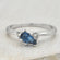 Vintage Austrian Crystals 18k Yellow Gold Electroplated Ring Made in USA
