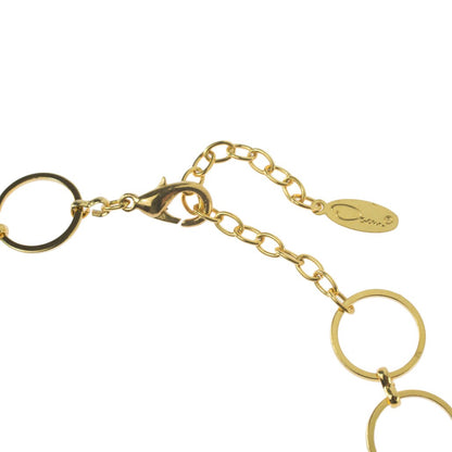 Vintage Designer Oscar de la Renta Linked 24 Inches Long Necklace OSN-115-G