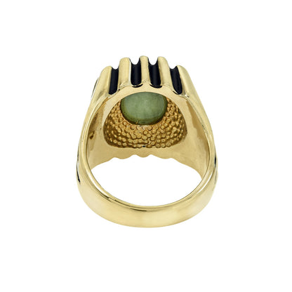 vintage-mens-ring-genuine-jade-antiqued-yellow-gold-plated