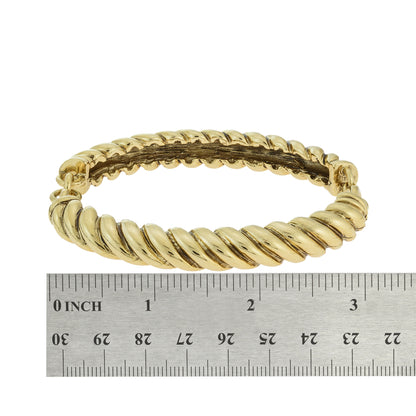 vintage-oscar-de-la-renta-gold-tone-eight-inch-scallop-bar-link-bracelet