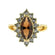 Vintage Austrian Crystals 18k Yellow Gold Plated Made in USA