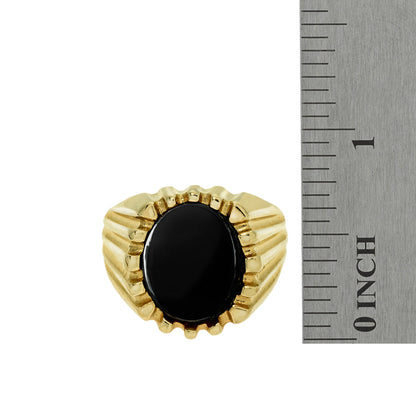 vintage-mens-ring-genuine-onyx-yellow-gold-plated