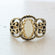 Vintage Ring Genuine Opal Cocktail Ring Antique Opals 18k Gold R144