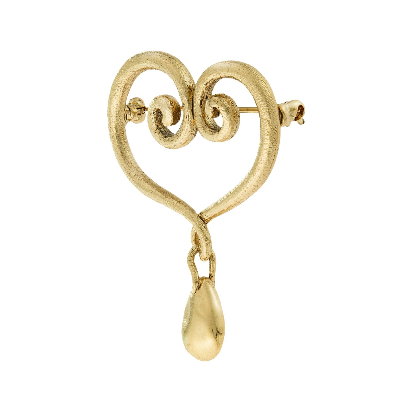 Oscar de la Renta Vintage Ring Swirl Pin OSP-HEART - Limited Stock - Never Worn