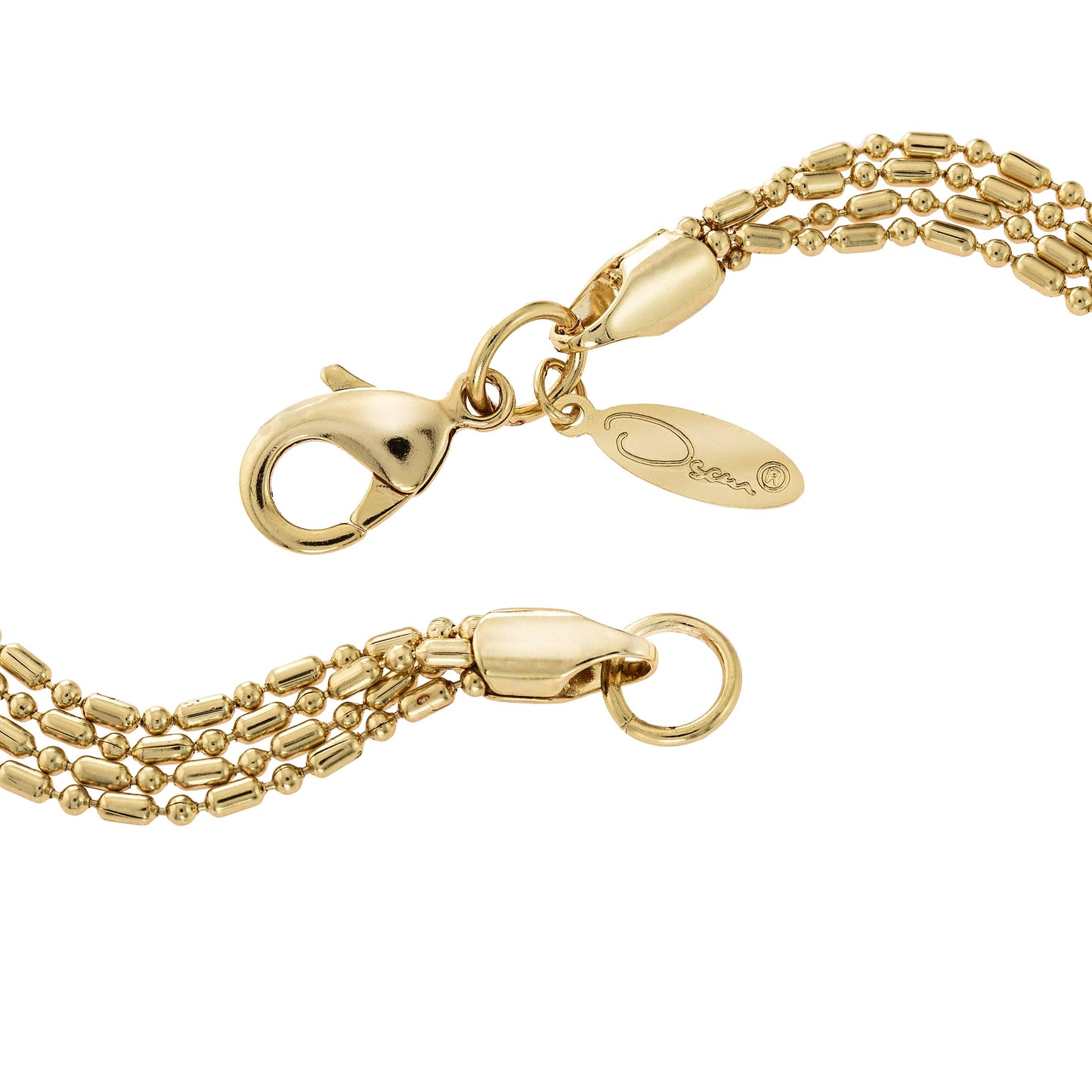 A Vintage Oscar De La Renta 24 Inch Gold Tone Heart Pendant Necklace #OSN-4619-W - Limited Stock - Never Worn