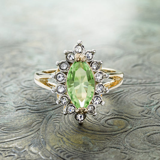 Gold Peridot Crystal / 10