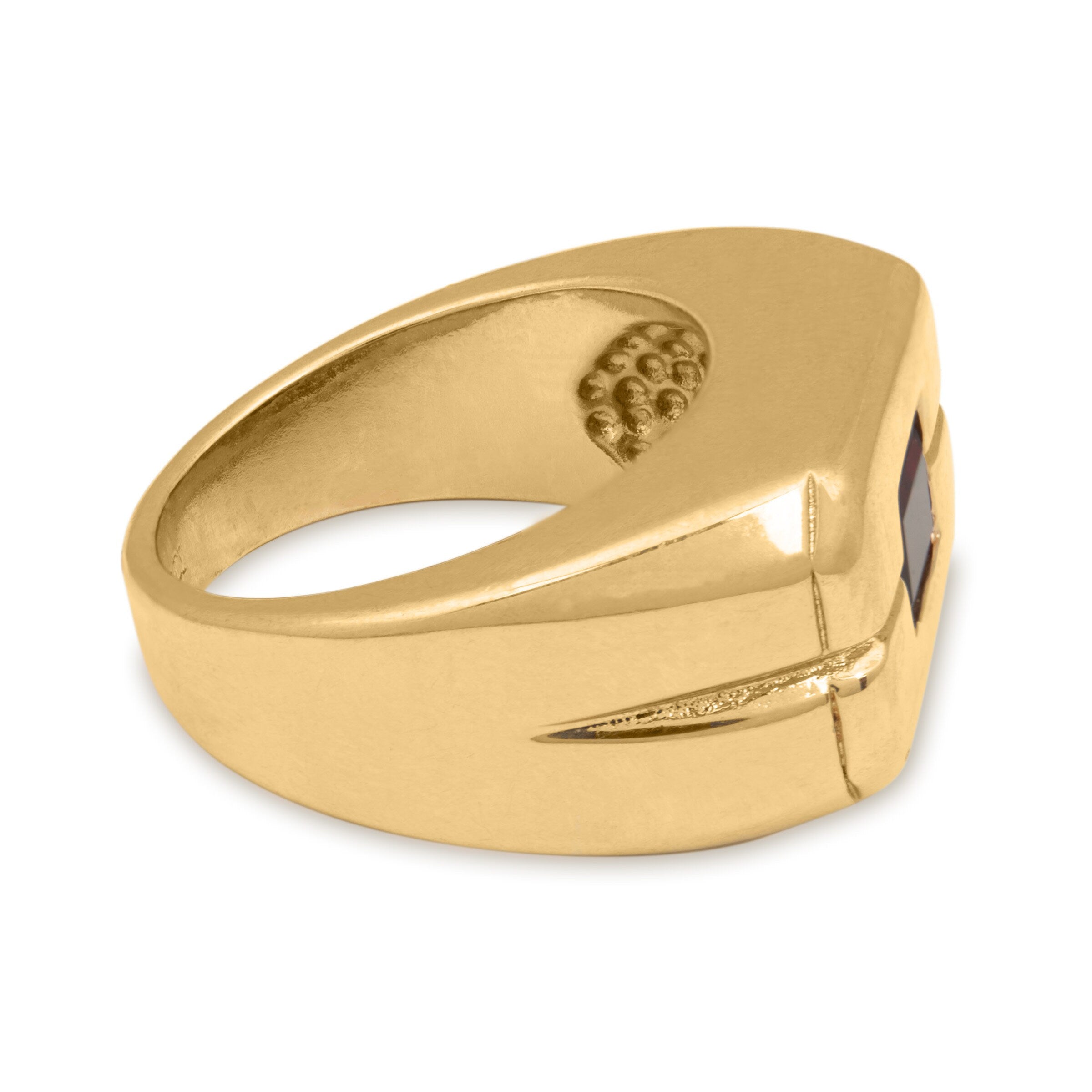 Vintage gold hot sale rings mens