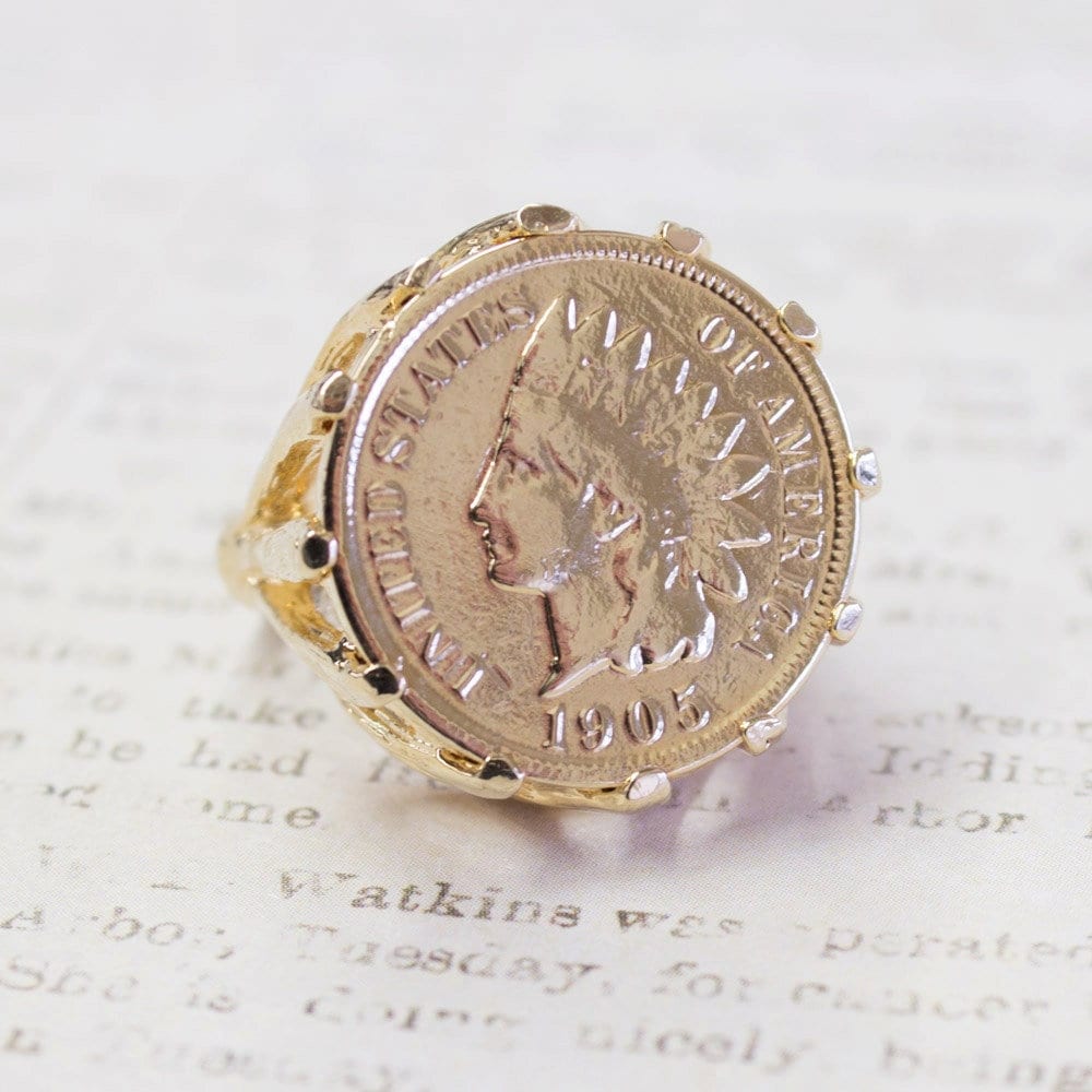 Retailer 1898 Indian Penny Ring