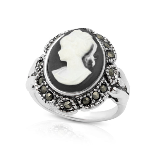 Silver Crystal Marcasite / 4