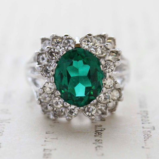 Silver Emerald Crystal / 5